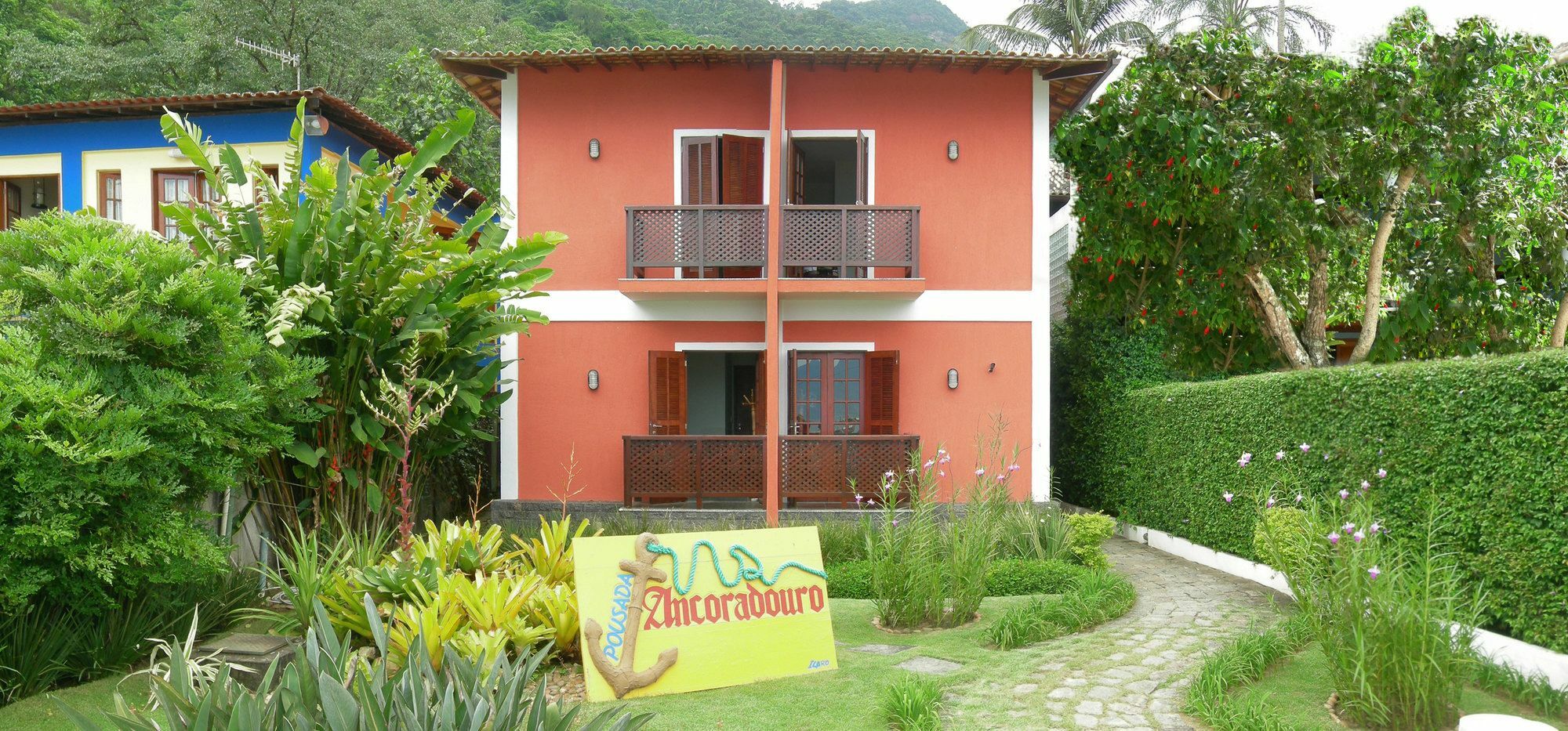 Pousada Ancoradouro Abraão Exterior foto